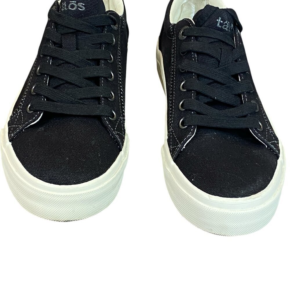 TAOS Women's Plim‎ Soul Platform Comfort Sneakers Sz 7 Black #103V - Picture 5 of 12